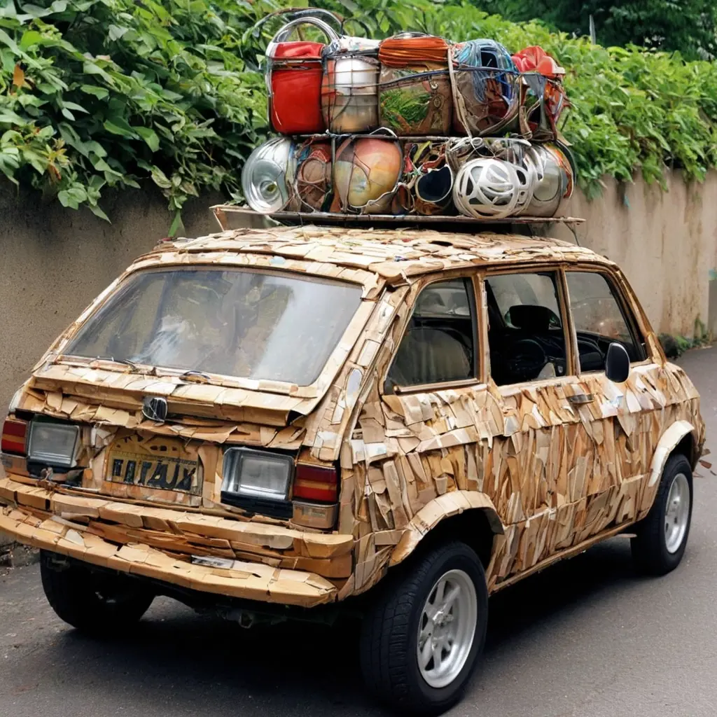 Экологический тюнинг: создание авто-декора из переработанных материалов для индивидуального стиля и уменьшения углеродного следа.