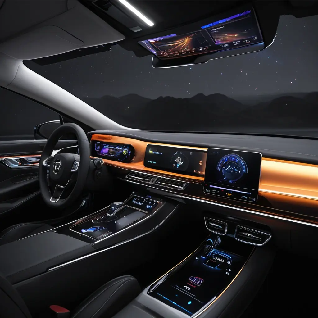 Создание интерактивных автомобильных панелей с OLED-экраном для персональных настроек и уведомлений