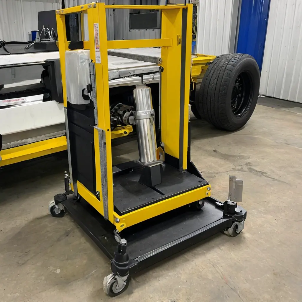 Создание собственного мобильного стенда для быстрой проверки и замены автомобильных жидкостей в условиях ограниченного пространства.