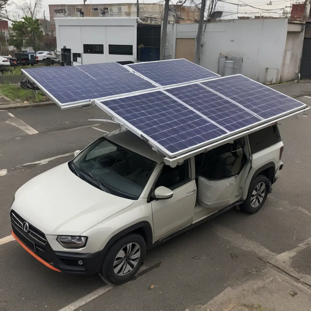 Использование солнечных панелей для питания аксессуаров автомобиля и уменьшения нагрузки на двигатель в городских условиях.